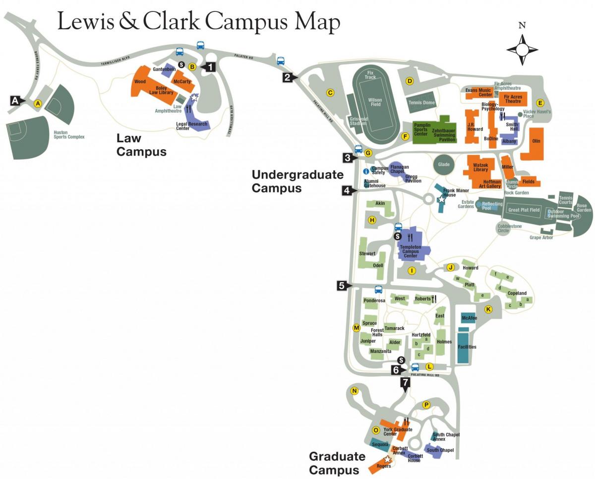 خريطة لويس وكلارك الكلية